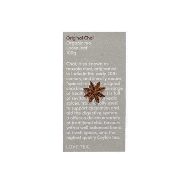 Love Tea Organic Original Chai Loose Leaf 100g_media-01