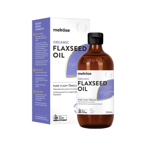 Melrose Flaxseed Oil Organic 200ml_media-01