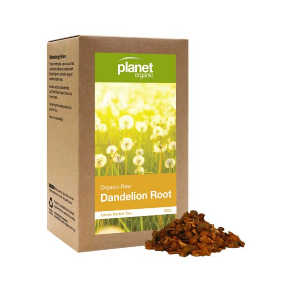 Planet Organic Org Dandelion Root Raw Loose Leaf Tea 100g_media-01