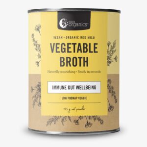 Nutra Organics Vegetable Low Fodmap Broth 125g